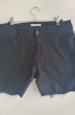 Short jean noir CAMAÏEU - T.40-42
